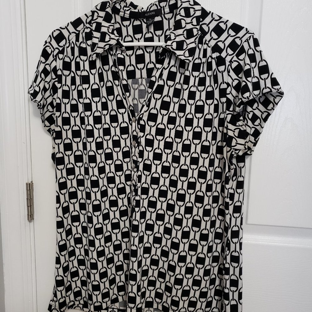 Alfani Shirt short sleeve XL